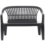 Plastová lavička Diva antracit