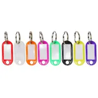 Jmenovky na klíče mix barev 8 KS