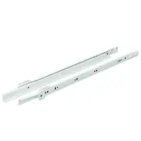 Rolničkový výsuv 500mm, bílý, 20kg