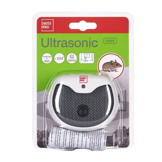Mini Ultrazvukový odpuzovač hlodavců SwissInno 1.5 W SW1240001