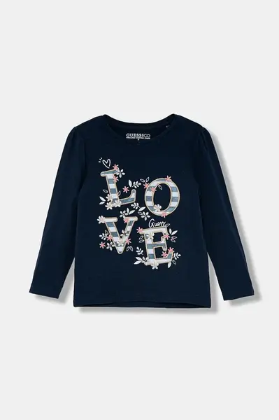 Detské tričko s dlhým rukávom Guess
