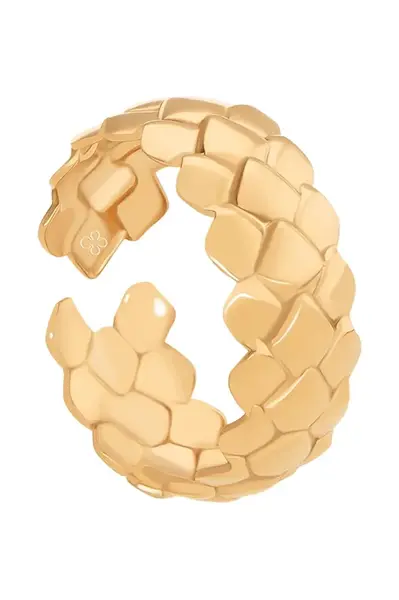 Pozlátený prsteň Lilou Snake