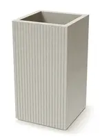 Ethick Květináč CORO SQUARE HIGH 40 cm, písková