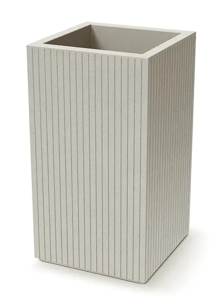 Ethick Květináč CORO SQUARE HIGH 40 cm, písková