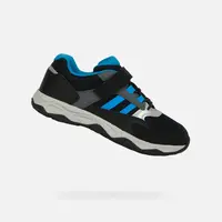 Černé chlapecké tenisky Geox Calco - Kluci