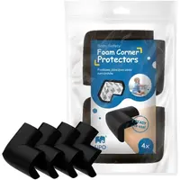 Sipo FOAM PROTECTORS 4KS Ochrana rohů a hran, černá, velikost