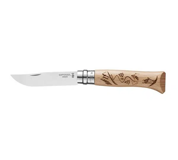 Opinel VRI N°8 Gravure Sport ski Zavírací nůž