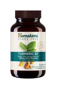HIMALAYA Organic Tumeric 95 BIO 60 kapslí