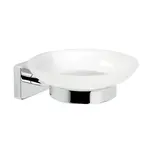 Novaservis Nástenná mydelnička Ferro Greta, chróm/sklo