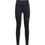 Jack Wolfskin KLINTAL TIGHTS W Dámske legíny, čierna, veľkosť