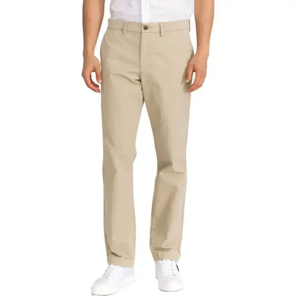 GAP V-ESSENTIAL Pánské kalhoty, béžová, velikost