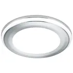 Trio Vstavané LED svietidlo Aura chrome pr. 80 mm