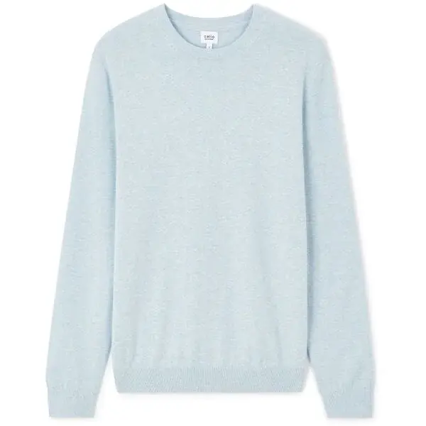 CELIO DECOTON Pánský svetr, světle modrá, velikost