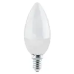 EGLO LED žiarovka E14 C37 5W 470lm 3000K pr. 37 x 107 mm, opálová