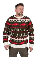 Fox svetr xmas jumper - xxxl