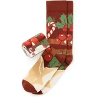 CELIO XJISOBUCHE Pánské ponožky, hnědá, velikost