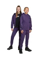 Dětské tepláky adidas fialová barva, s potiskem, JW2429