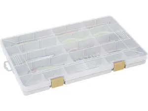 Westin krabička w3 tackle box grey/clear 35,5 x 22,5 x 3,5 cm