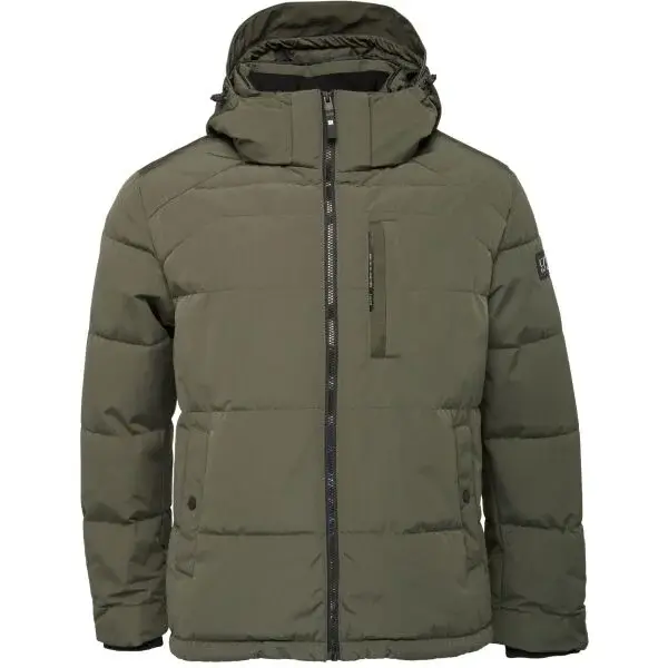s.Oliver OUTDOOR JACKET Pánska zimná bunda, khaki, veľkosť XXXL