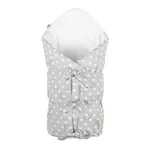 NEW BABY SWADDLING BLANKET Zavinovačka, sivá, veľkosť