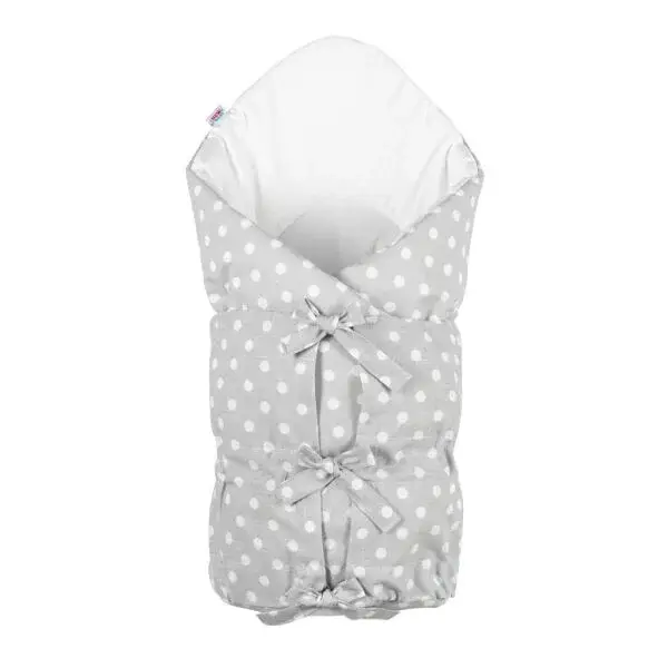 NEW BABY SWADDLING BLANKET Zavinovačka, sivá, veľkosť