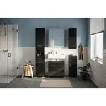 MID.YOU KOUPELNA vysoce lesklá černá