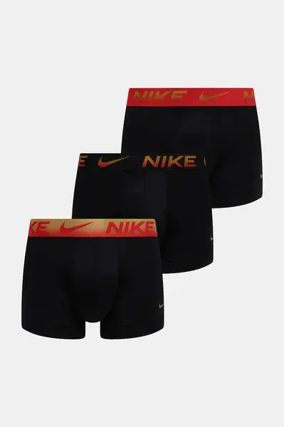 Spodní prádlo Nike 3-pack černá barva, 0000KE1156