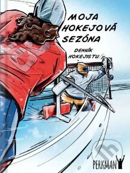 Moja hokejová sezóna - denník hokejistu (B5) (variant B5 - edícia vhodná pre fotky) - kniha z kategorie Pro děti
