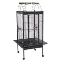 Voliéra Bird Jewel Viktorie tmavě šedá 76,5x76,5x160,5cm