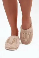Dámské pantofle s kožešinou LADY Vinceza