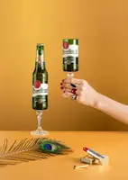 LÁHEV re-design Pilsner Urquel - edice DRUNK GLASSES, 1ks - Lukáš Houdek Provedení: plná láhev