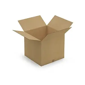 10 x Kartonová krabice 550x550x500mm, hnědá, klopová,pětivrstvá vlnitá lepenka (5VVL) | RAJA