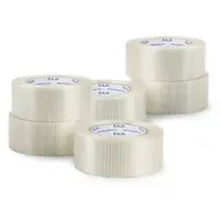 6 x Vyztužená lepicí páska 50mm, návin 50m, průhledná, podélne vyztužená, tloušťka 110µm | RAJA