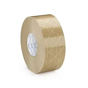 12 x Lepicí páska pro lepení za mokra 70mm, návin 150m, zesílená 130g/m2, hnědá | RAJA