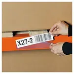 10 x Držák na štítky 38x1000mm, samolepicí, na regály, včetně štítku