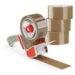 36 x Lepicí PP páska 48mm, návin 66m, průhledná, tloušťka 28µm  + 1 odvíječ pásky | RAJA