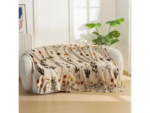 Mikroplyšová deka HERBÁŘ, béžová Rozmer: 200 x 220 cm