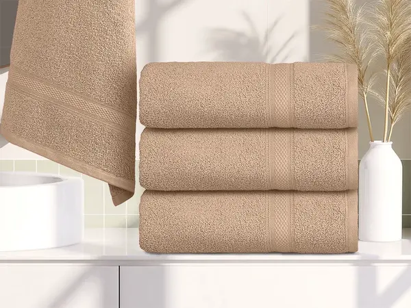 Ručník CLARYSSE ELEGANCE 60x110 cm pískový, 100% bavlna