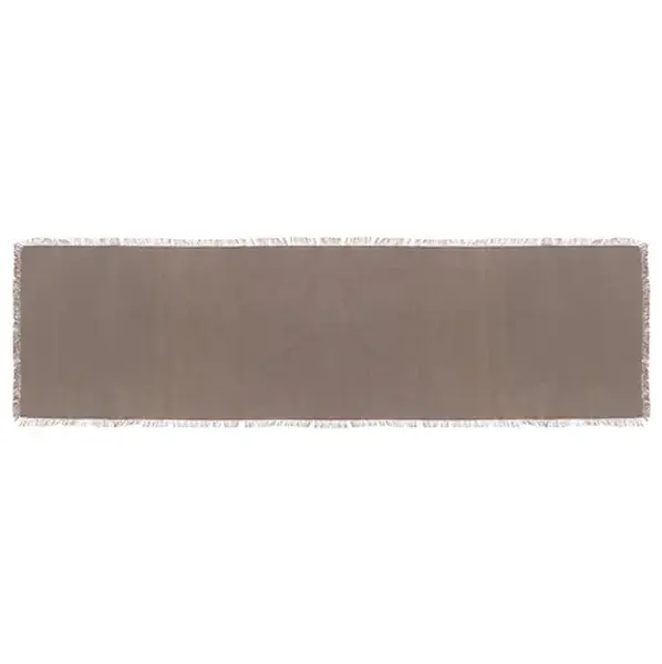 Dekorační běhoun na stůl MAHA 38x140 cm - více barev Barva: Hnědá