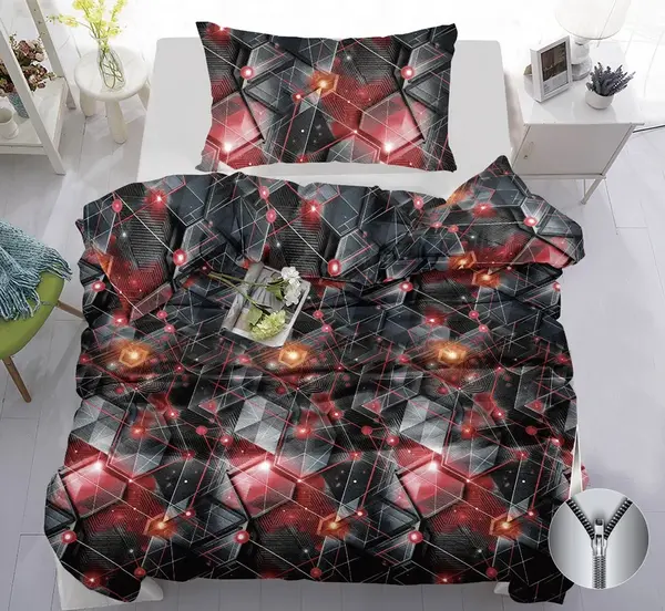 Bavlnené obliečky LUMIRON sivé Rozmer obliečky: 70 x 90 cm | 140 x 200 cm