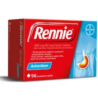 Rennie 96 žvýkacích tablet