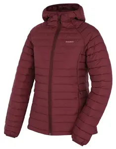Husky Dreeser L M, dark bordo Dámská péřová bunda