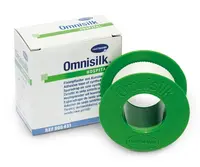 Omnisilk Náplast bílé hedvábí 5 cm x 5 m cívka 1 ks