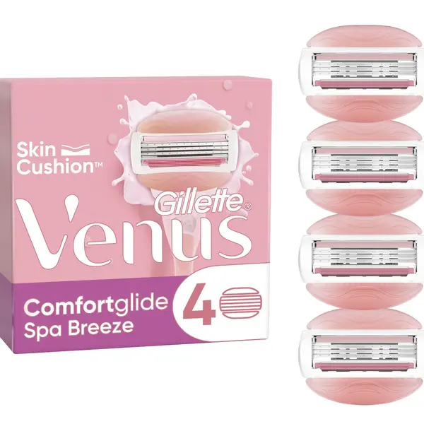 Gillette Venus ComfortGlide Spa Breeze náhradní hlavice 4 ks