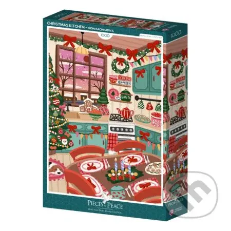 Puzzle Vianočná kuchyňa - Nidhi Kachhadiya - puzzle z kategorie 500 - 1000 dílků