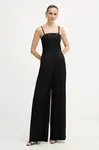 Overal s přídavkem lnu Karl Lagerfeld TAILORED JUMPSUIT