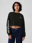 GAP  Dámska Crop mikina s logom 498952-02 Veľkosť: XS