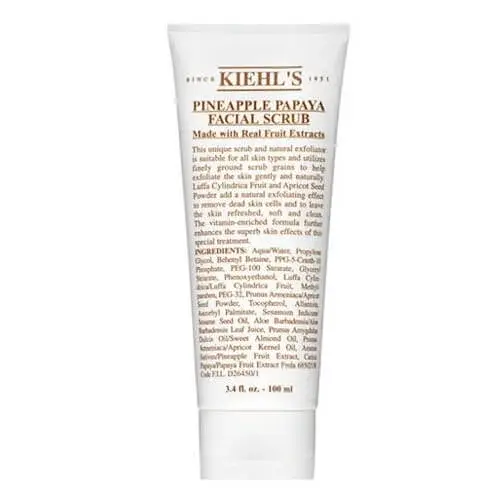 Kiehl's Pleťový peeling s vůní ananasu a papáji (Pineapple Papaya Facial Scrub) 100 ml