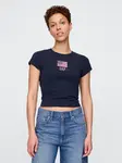 GAP  Dámske Crop tričko Americana 761115-05 Veľkosť: XXS