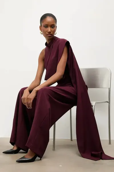 Overal Answear.LAB vínová barva